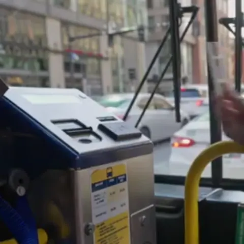 Using a CharlieCard on a Bus